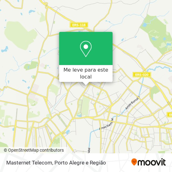 Masternet Telecom mapa