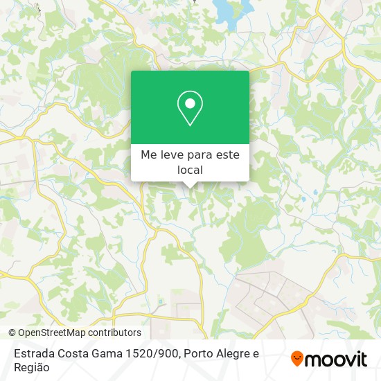 Estrada Costa Gama 1520/900 mapa