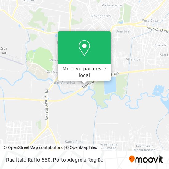 Rua Ítalo Raffo 650 mapa
