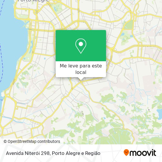 Avenida Niterói 298 mapa