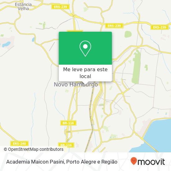 Academia Maicon Pasini mapa