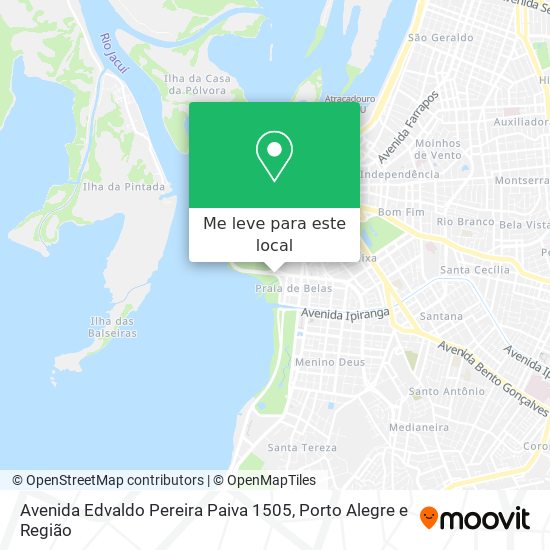 Avenida Edvaldo Pereira Paiva 1505 mapa