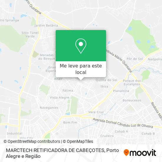MARCTECH RETIFICADORA DE CABEÇOTES mapa