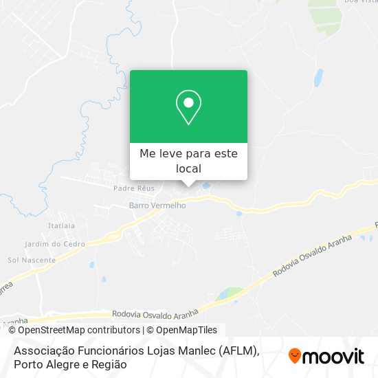 Associação Funcionários Lojas Manlec (AFLM) mapa