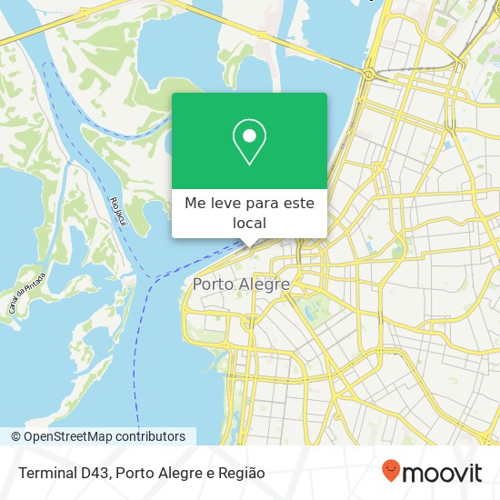 Terminal D43 mapa