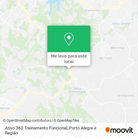 Ativo 360 Treinamento Funcional mapa