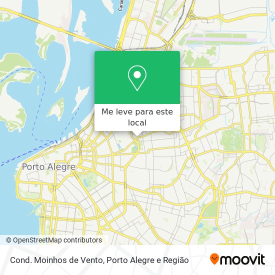 Cond. Moinhos de Vento mapa