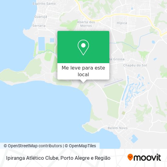 Ipiranga Atlético Clube mapa