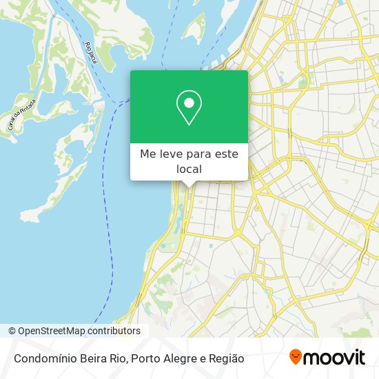 Condomínio Beira Rio mapa