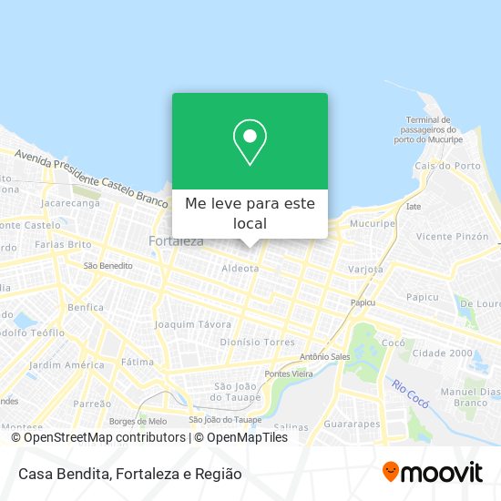 Casa Bendita mapa