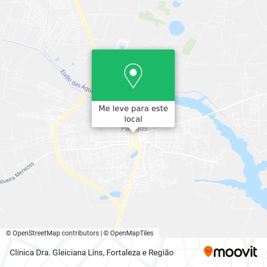 Clínica Dra. Gleiciana Lins mapa