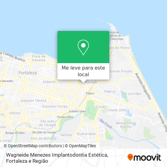 Wagneide Menezes Implantodontia Estética mapa