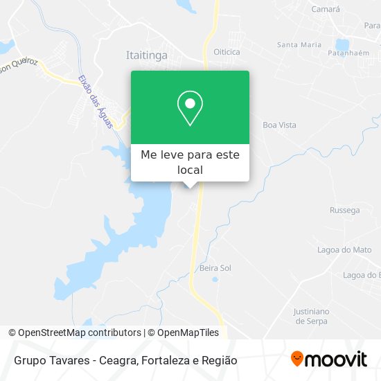 Grupo Tavares - Ceagra mapa