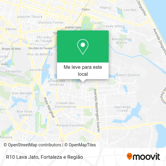 R10 Lava Jato mapa