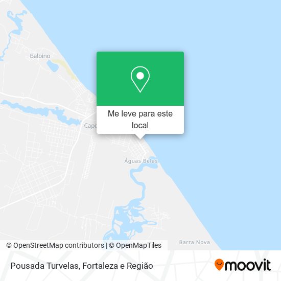 Pousada Turvelas mapa