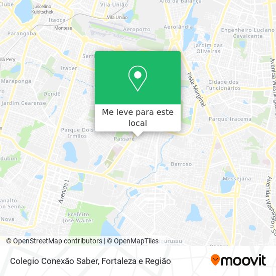 Colegio Conexão Saber mapa