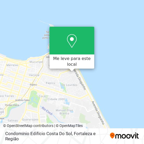 Condomínio Edifício Costa Do Sol mapa