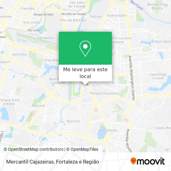 Mercantil Cajazeiras mapa