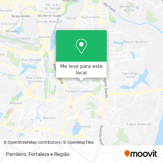 Parrileiro mapa