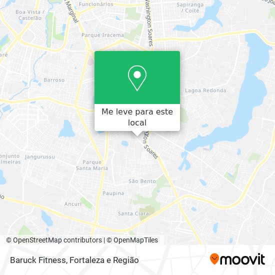 Baruck Fitness mapa