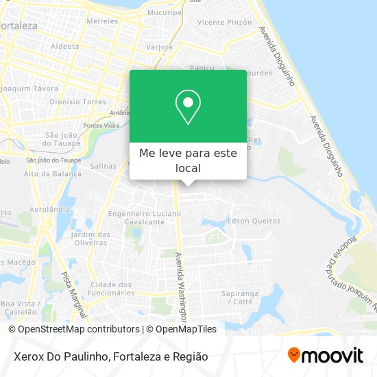 Xerox Do Paulinho mapa