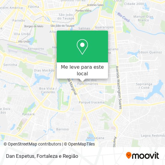 Dan Espetus mapa