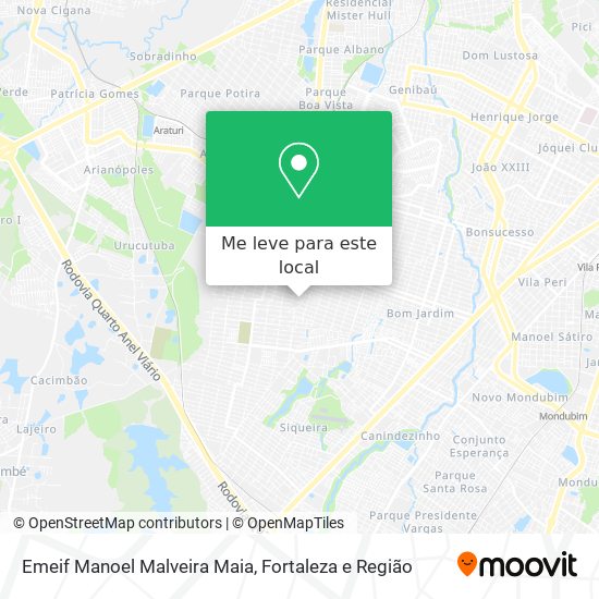 Emeif Manoel Malveira Maia mapa