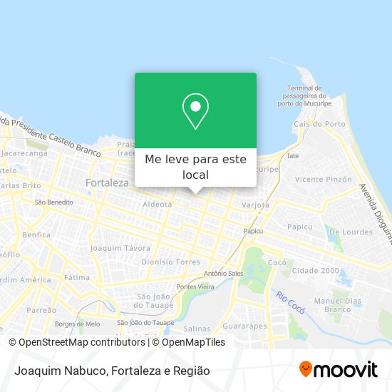 Joaquim Nabuco mapa