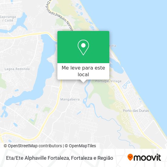 Eta/Ete Alphaville Fortaleza mapa