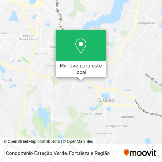 Condomínio Estação Verde mapa