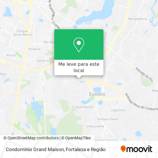 Condomínio Grand Maison mapa