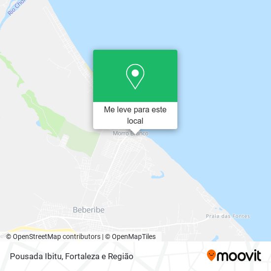 Pousada Ibitu mapa