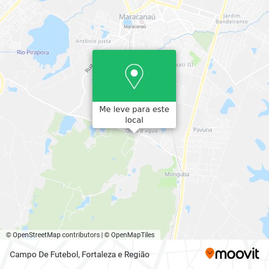 Campo De Futebol mapa