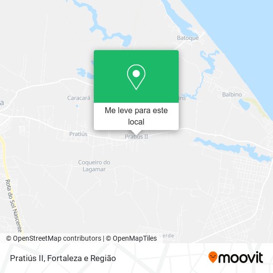 Pratiús II mapa