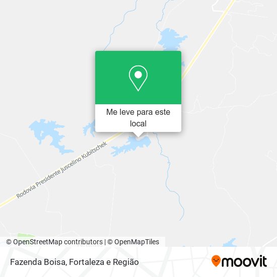 Fazenda Boisa mapa