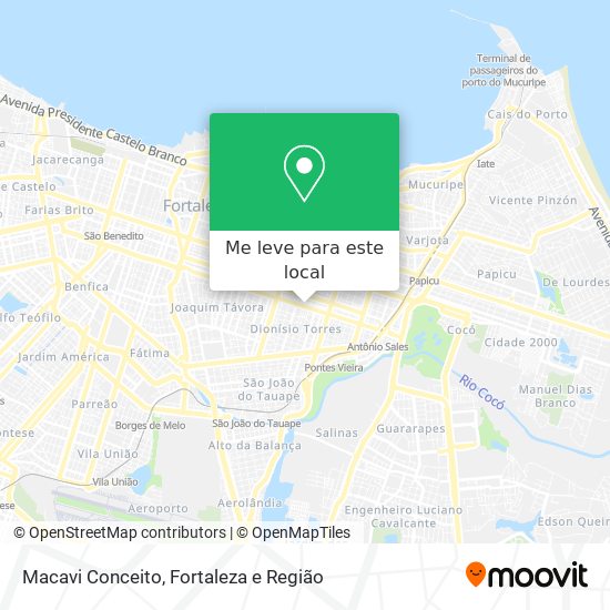 Macavi Conceito mapa