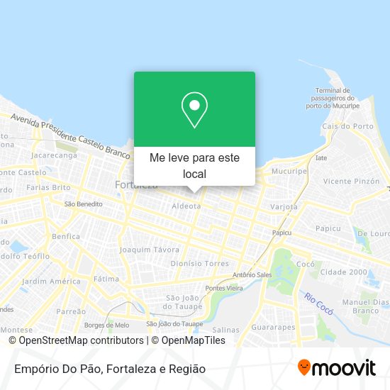 Empório Do Pão mapa