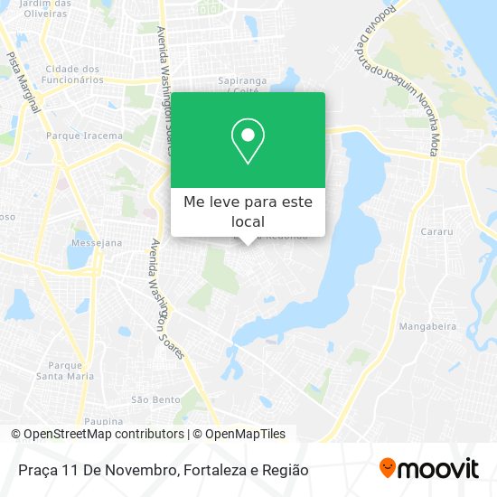 Praça 11 De Novembro mapa