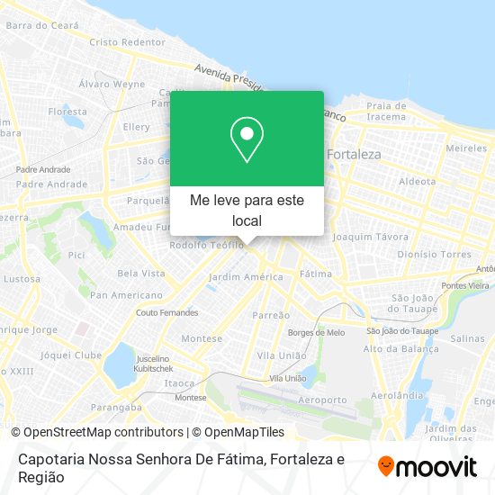 Capotaria Nossa Senhora De Fátima mapa