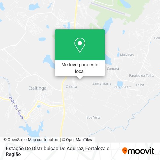Estação De Distribuição De Aquiraz mapa