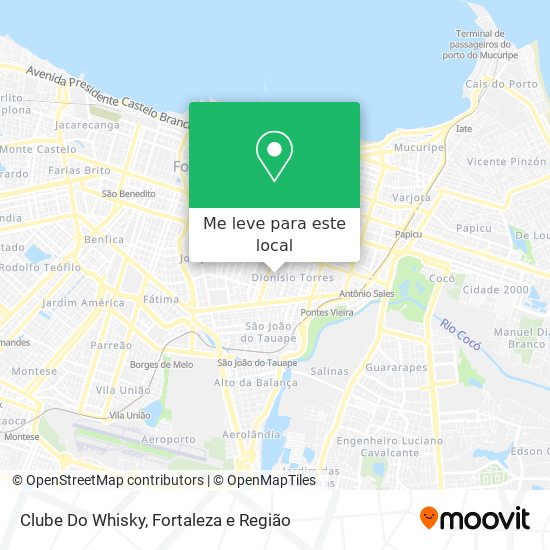 Clube Do Whisky mapa