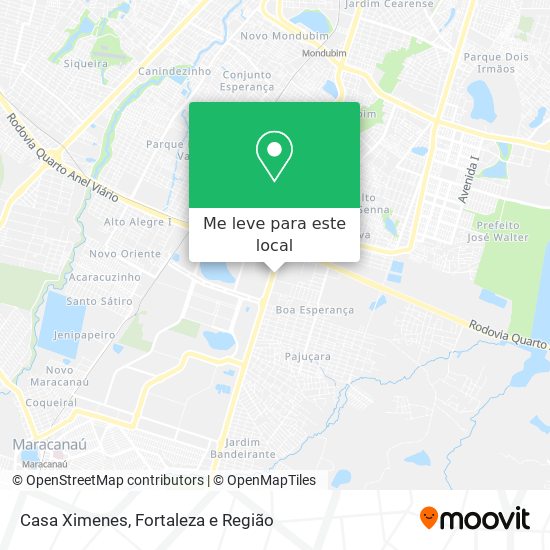 Casa Ximenes mapa