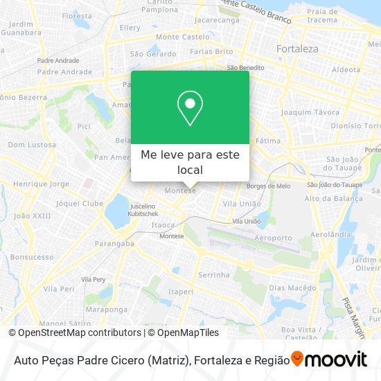 Auto Peças Padre Cicero (Matriz) mapa