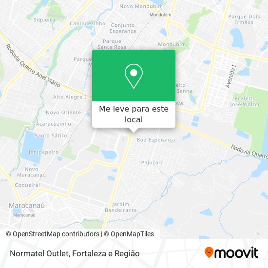 Normatel Outlet mapa