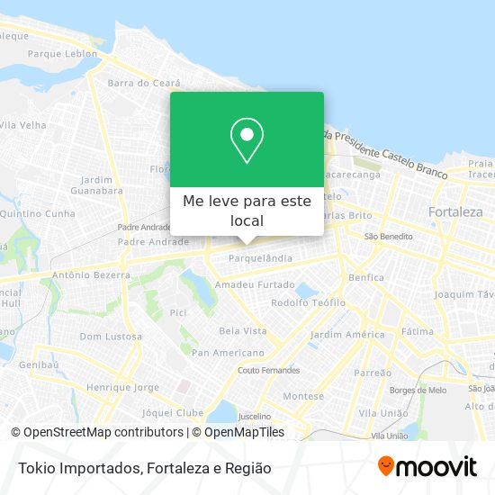 Tokio Importados mapa