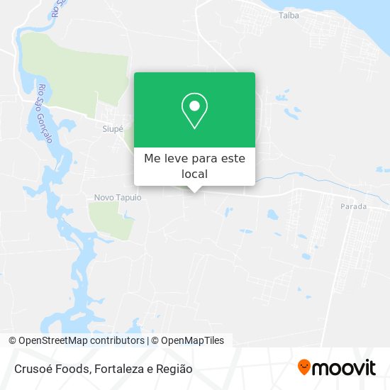 Crusoé Foods mapa