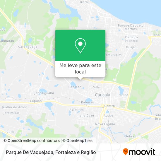 Parque De Vaquejada mapa