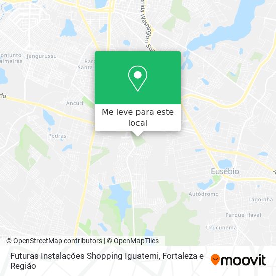 Futuras Instalações Shopping Iguatemi mapa