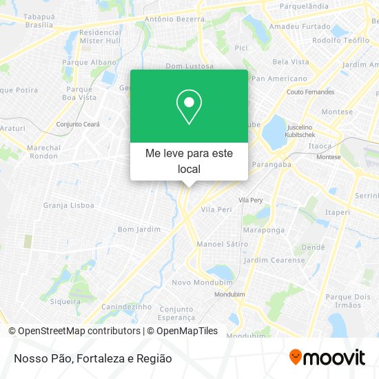 Nosso Pão mapa