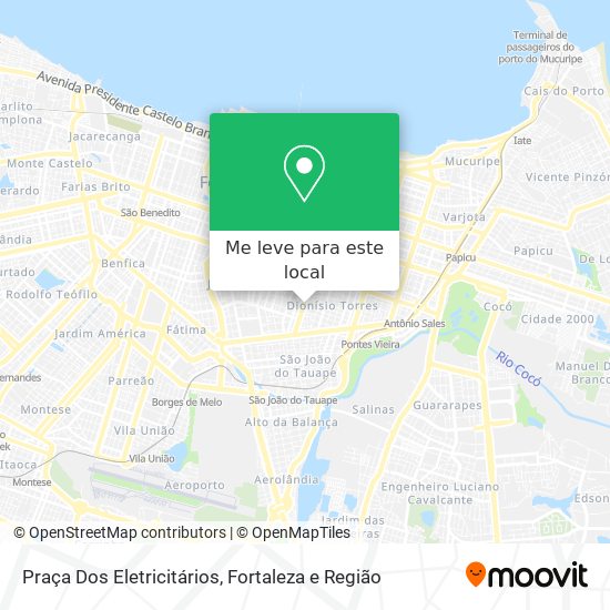 Praça Dos Eletricitários mapa